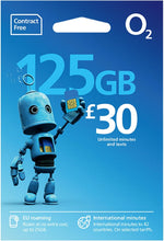Load image into Gallery viewer, O2 £30 Big Bundle Sim Card Pay As You Go