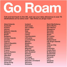 Load image into Gallery viewer, THREE Unlimited New Pay As You Go SIM Card