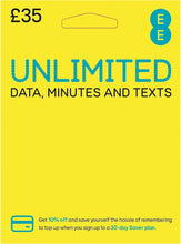 Load image into Gallery viewer, EE £35 Pack SIM Card