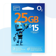 Load image into Gallery viewer, O2 £15 Pack SIM Card
